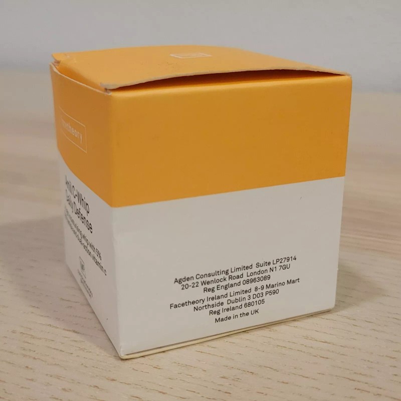 Facetheory Amil C-Whip Daily Defense Moisturizing C Whip M5 Dual