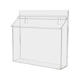 Marketing Holders Outdoor Literature Display Box Realtor Holder Postcard Wall Display 8.5"w x 5.5"h Lot of 4