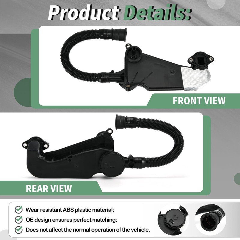 Xxamz Air Oil Separator Filter Assembly Compatible With 2023-2024 Ford