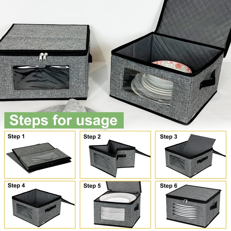 China Storage Containers, 12 Inch Dish Dinner Plate Storage Containers,