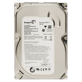Seagate ST3500413AS 3.5 inch Barracuda 500 GB 7200rpm SATA Drive with 16MB Buffer