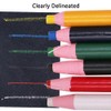 SagaSave (Blue & Green 24Pcs) Water-insoluble Dressmakers' Chalk Pencils, 12