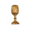 Handcrafted from Bethlehem Olive Wood Holy Communion Souvenir (6" Chalice)