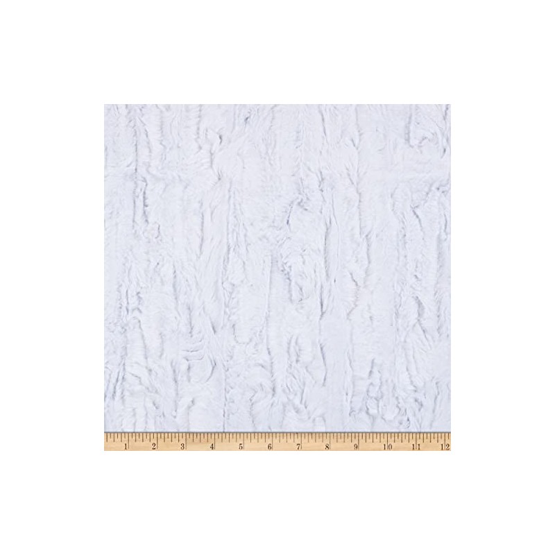 Exclusive Shannon Minky Luxe Cuddle Willow Snow