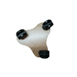 haulmaster 3 Wheels wood Furniture Dolly Movers Dolly Leg Cart Steel Tri-Dolly Wheel 180 LB