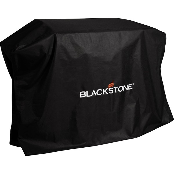 Blackstone 5482 Griddle Cover Fits 36 inches Griddle Cooking Station with Hood Water Resistant, Weather Resistant, Heavy Duty 600D Polyester Flat Top Gas Grill Cover with Cinch Straps, Black 36" Black