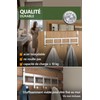 4smile Door Hook Rail XXL Budget Stainless Steel 41 mm