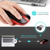 Leadsail Wireless Slim USB Mouse, Silent Click 3 Levels, 4