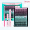VAVA BEAUTY Boom Kit DIY Clusters, Springtok Bond&Seal, Tweezer, Remover
