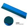 FOSHIO 10 Inch Felt Squeegee for Vinyl wtih Ruler 25CM