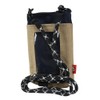 Chums Bag Rope Shoulder Pouch Sweat Nylon, navy/beige