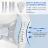 Faja Lumbar Ajustable para Hombres y Mujeres, Transpirables (Medium)