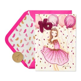 Papyrus 16th Birthday Card for Her - Designed by Bella Pilar (Bright & Wonderful Young Woman)