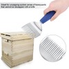 DDBSUN Stainless Steel Plastic Handle Bee Uncapping Fork Beehive Supplies