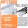 Grease Tray with Catch Pan Adjustable Universal Drip Pan for