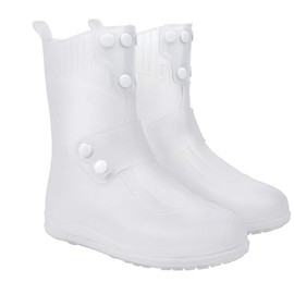 Cubre Zapatos Impermeable para Hombre y Mujer,Protector de Zapatos para Lluvia con Suelo Grueso Antideslizante,Impermeable para Zapatos Reutilizable P
