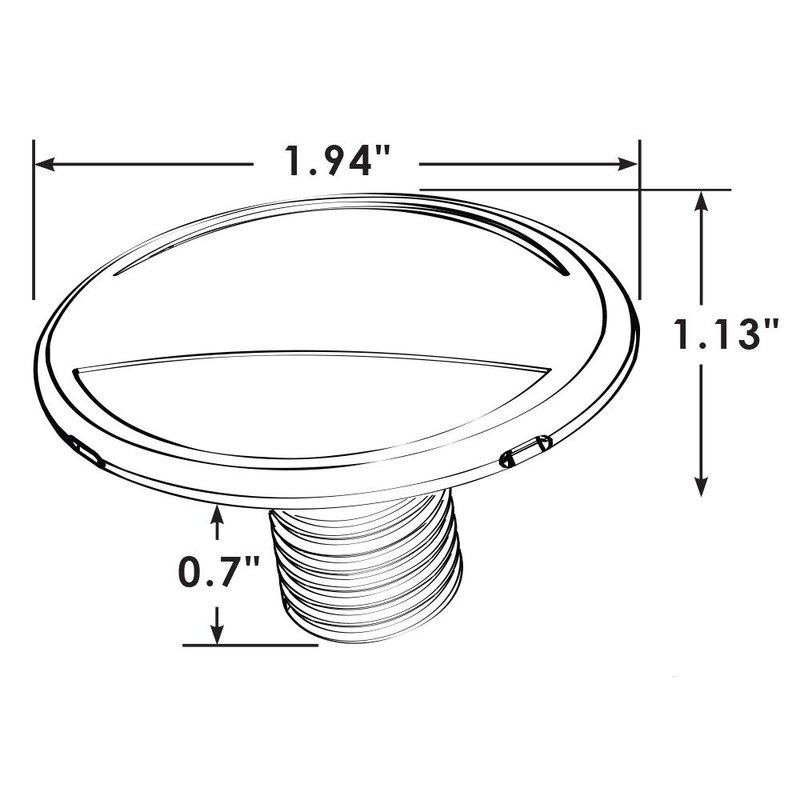 Manufacturers' Select ITC LED Down Courtesy Light - RV/Marine LED