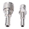 Outboard Fuel Connector, 2 Pcs Fuel Line Connector Male Female