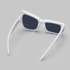XBYZWM Plastic creative sunglasses,party dance tourism,decorative glasses,white sunglasses
