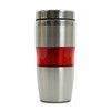 NuFazes 16 Oz Red Double Wall Stainless Steel Bottle Tumbler