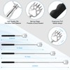 Yeipis 3 Pack Back Scratcher Metal Portable Telescoping with Rubber