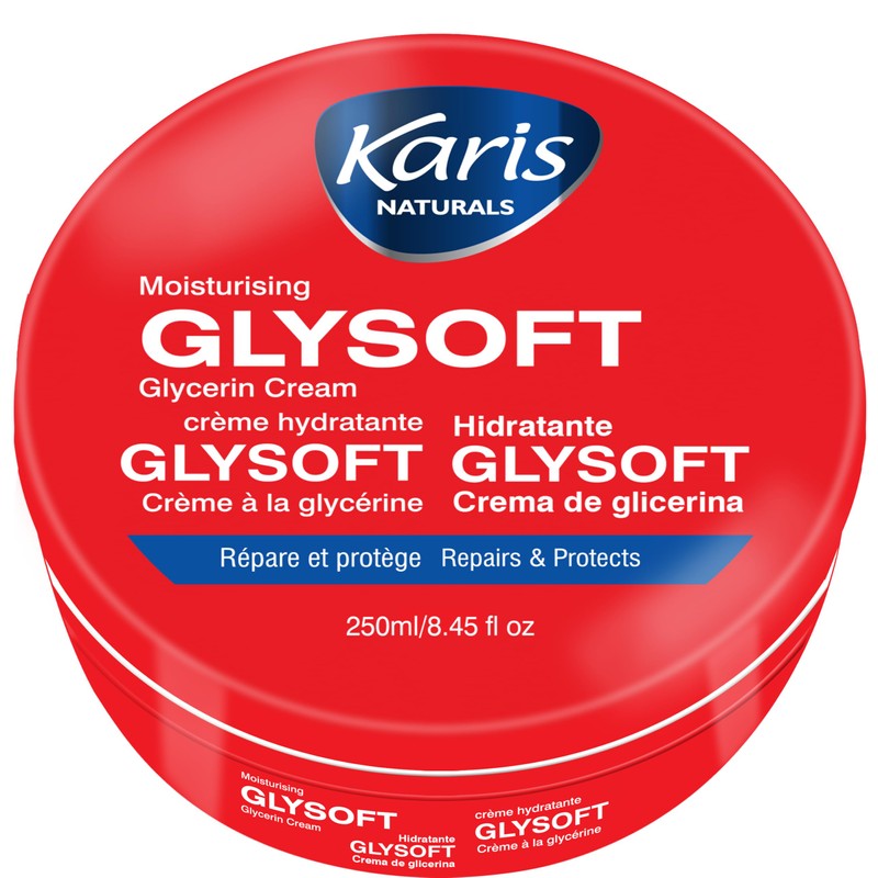 Karis Crema Hidratante De Glicerina Naturals Glysoft, 250 Ml