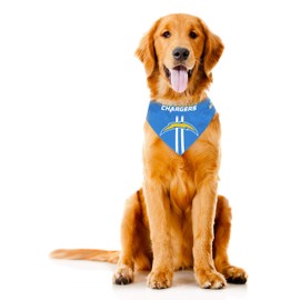 Little Earth 320601-CHRG-M-1: Los Angeles Chargers Pet Bandana