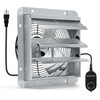 Hipoilk 7 Inch Shutter Exhaust Fan with Speed Controller and