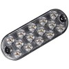 Maxxima M63353WYCL 14 LEDs Oval White/Amber 6.5" Emergency Warning Surface