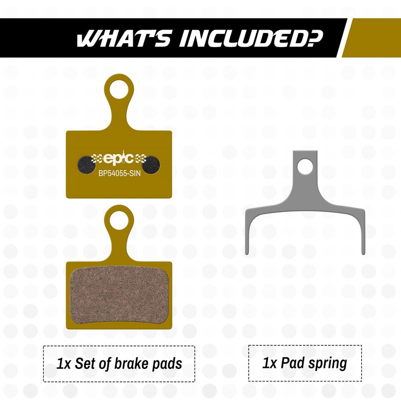epic Disc Brake Pads for Shimano Brakes | K03S, K04S,