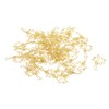 50 Pcs Paper Clips Portable Mini Cute Golden Coconut Tree