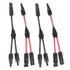 Solar Cable 2 Pairs Y for Photovoltaic Panels Solar Cable