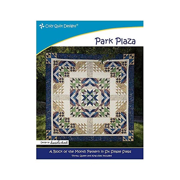 Cozy Quilt Design Block of The Month Quilt Pattern -