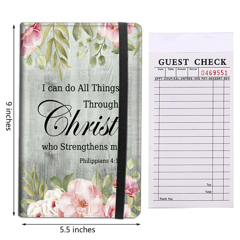 GYSYSQSH Server Book for Waitress & Waiter 9" x 5"