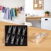 20Pcs Clear Plastic Clothes Pins,Clothes Line String Clips, Mini Clothes
