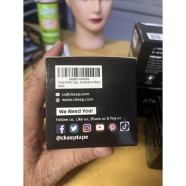 CKeep ATHLETIC TAPE 4 ROLLS WHITE BREATHABLE HYPOALLERGENIC SWEAT RESISTANT FIRM