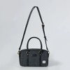 Islander The Medium Duffel Harris Tweed & Microfibre Leather (Black