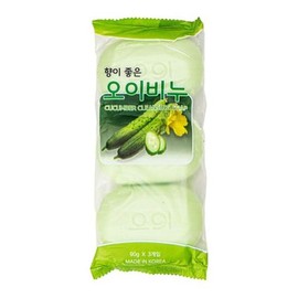 JQ Cucumber Soap 3p / 오이비누3p