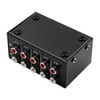 Tiardey 4 Channel Stereo Audio Mixer Support RCA Input and