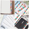 COHEALI Sticky Index Tabs Page Markers 20 Sets Alphabet Stickers