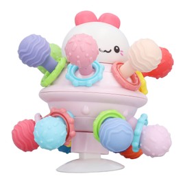 Baby Sensory Teether Toy Balls Chew Teething Ball Rattle Grasping Activities Rattle Sensory Toy