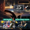 AMTIFO Baby Car Camera with 4.3’’ Wired Display:1080P HD Rear-Facing