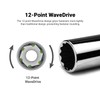 Capri Tools 16 mm Deep Socket, 3/8 in. Drive, 12-point,
