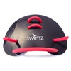 Swimz Club Swimming Finger Paddles - Black / Red /