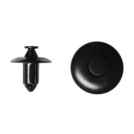 Boston BC5130 Automotive Parts Push Rivets Black 10 per Bag