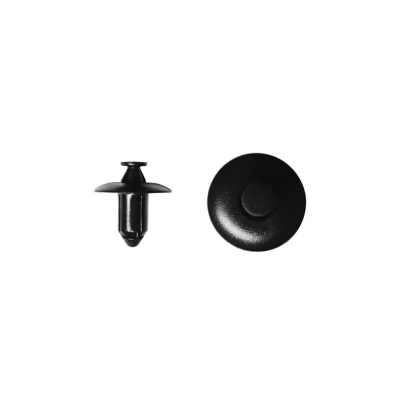 Boston BC5130 Automotive Parts Push Rivets Black 10 per Bag
