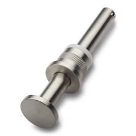 SO-TECH EXTURA Coat Hooks Diameter 14 mm x 125 mm Real Stainless Steel Retractable / Extendable for Inserting and Gluing in Plates with Minimum 32 mm Thickness