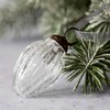 Aurora Christmas Set of 6 Pinecone Christmas Baubles, 1"