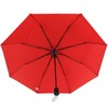 RS-Mini Pocket Umbrella for Men and Women Opens Automatic, red,