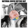 DKDDSSS 3 Pack Microfiber Hair Drying Towels, Hair Drying Cap,